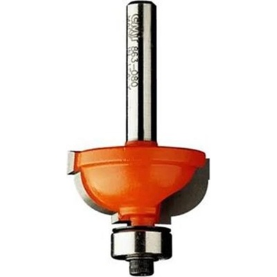 CMT Orange Tools C96304811 - Zaoblovací fréza vypouklá na dřevo pr 25,4x11,5mm, R=4,8 s ložiskem, stopka 8 mm