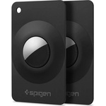 Spigen AIR FIT 2 силиконов калъф с място за 2 банкови карти, ЧЕРЕН, за Apple AirTag (ACS11199)