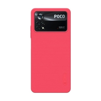 Púzdro Nillkin Super Frosted Xiaomi Poco X4 Pro 5G, červené