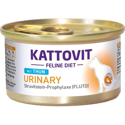 Kattovit Feline Diet Urinary tuňák 24 x 85 g