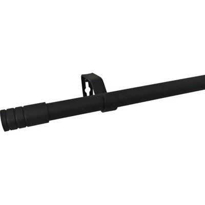 SP TREND Souprava záclonová jednoduchá KAPPA 20/160 cm, černá
