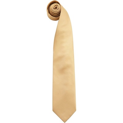 Premier Workwear Kravata s jemným vzorem zlatá