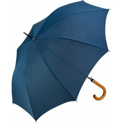 Fare automatický deštník s pokovenou ocelovou tyčí navy blue