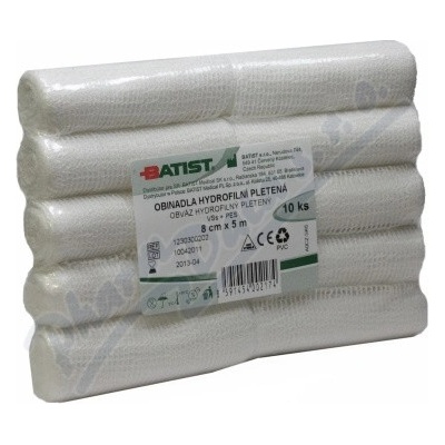 B-KNITT ovínadlo pletené nesterilní 8 cm x 5 m 10 ks
