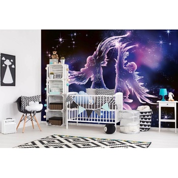 DIMEX ART s. r. o Самозалепваща се флизелинова фототапета зодиакален знак - близнаци 375 x 250 см