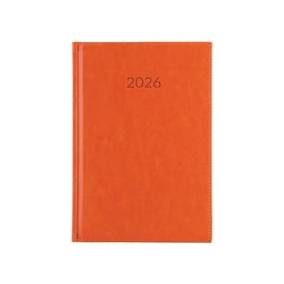 Libra A5 týdenní 2026 oranžová