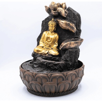 Milujeme Kameny Fontána - meditující Buddha - VADA VAD253