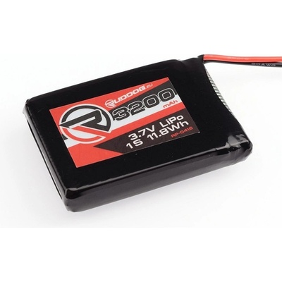 RUDDOG 3200mAh/11,8Wh 3.7V LiPo sada pro vysílač MT-44