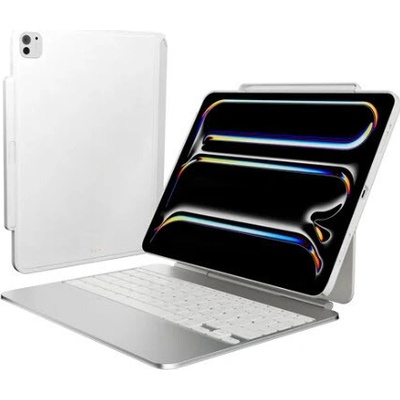 MAGEASY CoverBuddy Leather White - iPad Pro 13 2024 MPD249253LT24