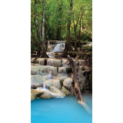 Dimex S-128 vliesová fototapeta na zeď Vodopády v lese rozměry 110 x 220 cm