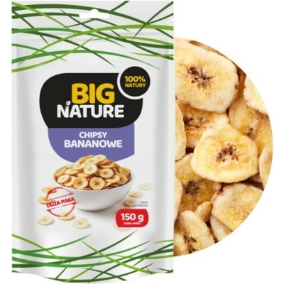 Big Nature Banánové chipsy 150 g