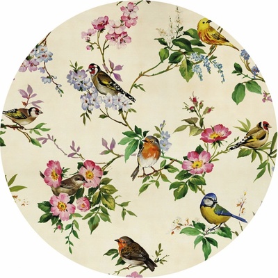 Komar Samolepicí vliesová fototapeta Dot Bird Party pr. 125 cm