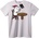NOONEBRAND Тениска Коледно Пиршество на Дядо Коледа - 7XL, White