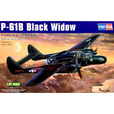 Hobby Boss Northrop P-61B Widow černá 1:32