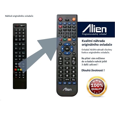 Diaľkový ovládač Alien Sharp RC4848