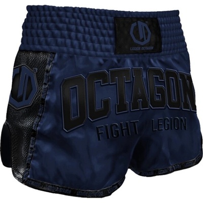 Muay Thai trenky Octagon Fight Legion dark navy