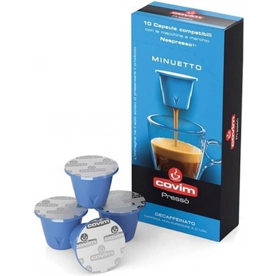 Covim Minuetto Presso 10 бр Кафе капсули Nespresso