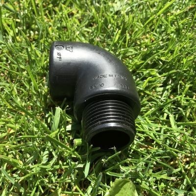 Plastica Alfa Plastové koleno 1" VOZxVNZ