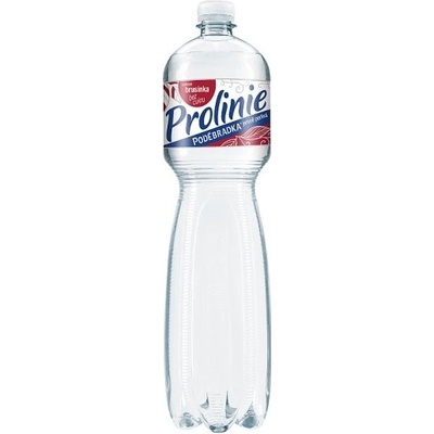 Poděbradka Prolinie Jemně perlivá s příchutí brusinka 1,5 l