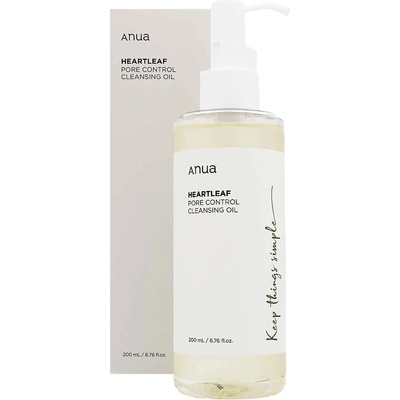 Anua Hearleaf Pore Control Cleansing Oil хидрофилен некомедогенен почистващ масло 200 мл