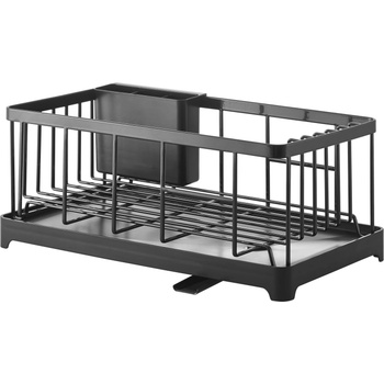 Yamazaki Сушилник за съдове Tower с решетка черен (YAM-02876)