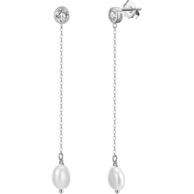 Majya Strieborné náušnice CHARIS 11679