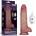 Lovetoy Вибриращо двуслойно дилдо Sliding Skin Pro II 8, 5