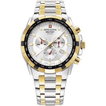 Grovana Мъжки часовник Swiss Alpine Military Star Fighter Chrono SAM7043.9142 (SAM7043.9142)
