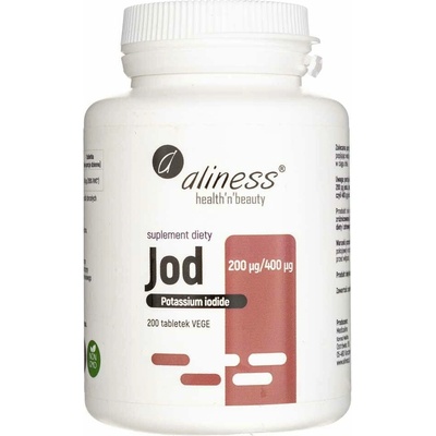 Aliness Jód Jodid draselný 200 mcg 200 tabliet