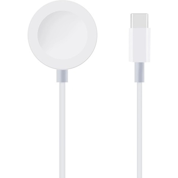 OBALME USB-C кабел с магнитен конектор за зареждане на Apple Watch (100 см) (бял) - OBALME Apple Watch Inductive Cable (OMAW25CWH)