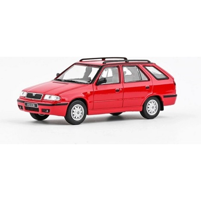 Abrex Škoda Felicia combi 1998 červená rallye 143ABS-730BN 1:43