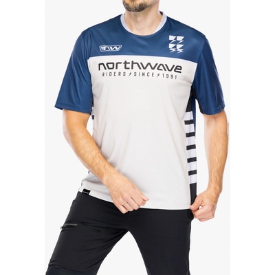Northwave Edge 2 Short Sleeve deep blue/light grey