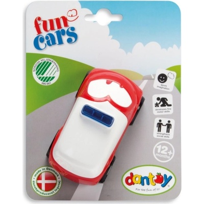 DANTOY fun Cars sanitka oranžová
