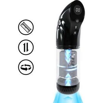 StrokeMate Suction Rotation and Thrusting Masturbator Pump