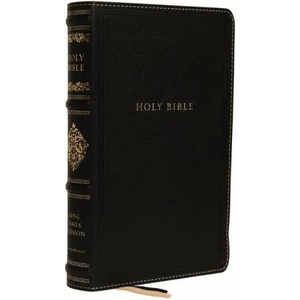 Kjv, Sovereign Collection Bible, Personal Size, Genuine Leather, Black, Red Letter Edition, Comfort Print: Holy Bible, King James Version | Thomas Nelson (ISBN: 9780785239277)