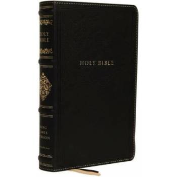 Image 1 of Kjv, Sovereign Collection Bible, Personal Size, Genuine Leather, Black, Red Letter Edition, Comfort Print: Holy Bible, King James Version