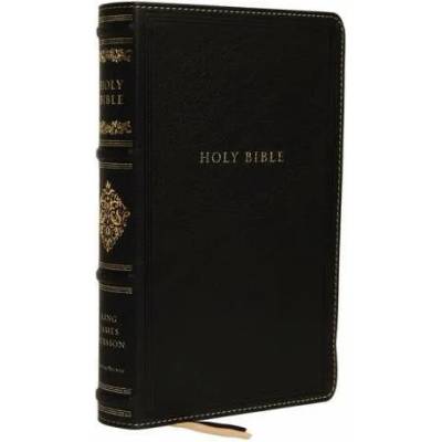 Kjv, Sovereign Collection Bible, Personal Size, Genuine Leather, Black, Red Letter Edition, Comfort Print: Holy Bible, King James Version