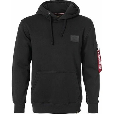Alpha Industries mikina Back Print Hoody černá