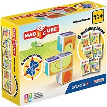 GEOMAG Magicube Veselá zvířátka