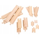 Koľajnice k detským vláčikom koľaje Bigjigs Set 24 dielov