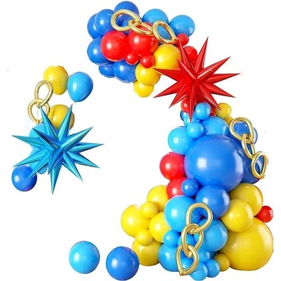 bHome Velká sada balónků na girlandu Chain Star