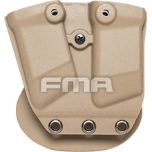 FMA FMA Kydex na dva zásobníky do pistole Písková