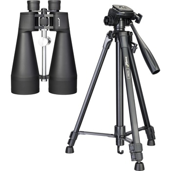 Levenhuk Комплект бинокъл Levenhuk Bruno BASE 20x80 и триножник (86641)