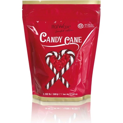 Italwax depilační vosk zrnka Candy Cane 500 g