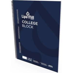 Mar-Mar Тефтер със спирала a/4, 70 страници, блок за колеж 1252375 (1252375)