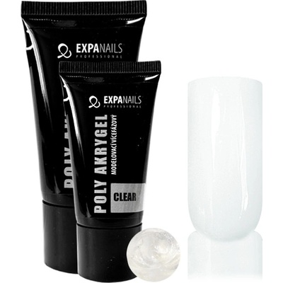 Expa nails expanails poly akrygel v tubě čirá 100 30 g