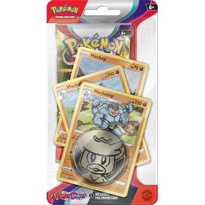 Pokémon Pokemon TCG: Scarlet & Violet Premium Checklane Blister - Machamp Evolution