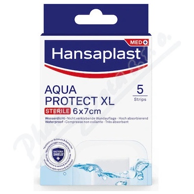 Hansaplast Aqua Protect náplast sterilní XL 5 ks