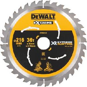 DEWALT Нож за трион DeWALT (идеален за триони FLEXVOLT) 216 x 30 мм, 36 зъба DT99569 (DT99569)