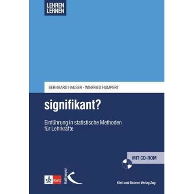 Signifikant?, m. CD-ROM - Hauser, Bernhard